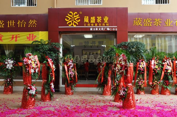 葳盛茶業(yè)前衛(wèi)茶文化廣場(chǎng)旗艦店隆重開(kāi)業(yè)